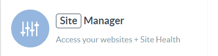 WA Site Feedback Site Manager