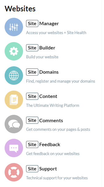 website building Website Building Tools